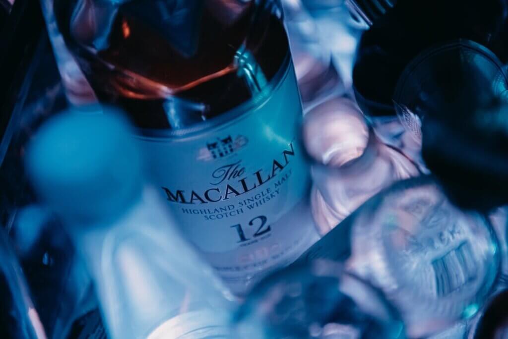 coleção de whisky