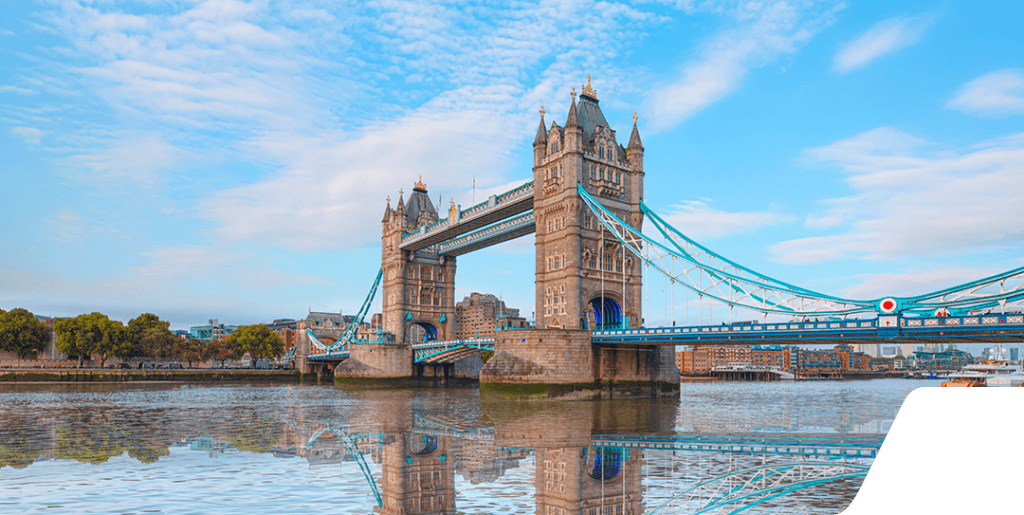 london bridge personalizada para a maratona