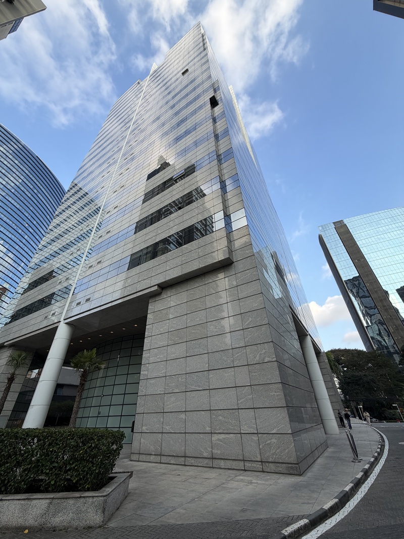 Fachada da sede da Portofino no Itaim Bibi, em São Paulo